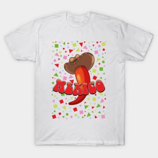 Mexico Chilli Pepper T-Shirt